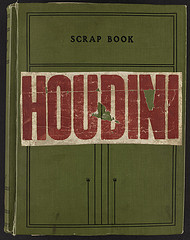 Harry Houdini Scrapbook [Front cover]
