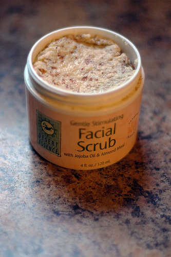 facial scrub from scratch