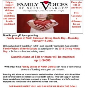 Family Voices Giving Hearts